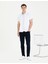 Erkek Açık Lacivert Slim Fit Kısa Kollu Gömlek 50269453-VR059 4