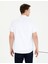 Erkek Açık Lacivert Slim Fit Kısa Kollu Gömlek 50269453-VR059 5
