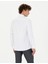 Erkek Beyaz Slim Fit Uzun Kollu Gömlek 50278184-VR013 5