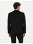 Erkek Siyah Slim Fit Yün Karışımlı Takım Elbise 50273451-VR046 5