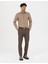 Erkek Vizon Slim Fit Kanvas Pantolon 50278460-VR052 3
