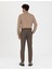 Erkek Vizon Slim Fit Kanvas Pantolon 50278460-VR052 4