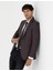 Erkek Bordo Ekstra Slim Fit Yün Karışımlı Blazer Ceket 50273158-VR014 1