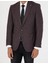 Erkek Bordo Ekstra Slim Fit Yün Karışımlı Blazer Ceket 50273158-VR014 6