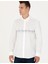 Erkek Koyu Mavi Slim Fit Uzun Kollu Gömlek 50274037-VR032 1