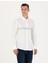 Erkek Koyu Mavi Slim Fit Uzun Kollu Gömlek 50274037-VR032 3