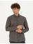 Erkek Siyah Slim Fit Uzun Kollu Gömlek 50277745-VR046 1
