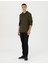 Erkek Siyah Slim Fit Kanvas Pantolon 50278130-VR046 3