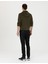 Erkek Siyah Slim Fit Kanvas Pantolon 50278130-VR046 4