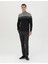 Erkek Antrasit Melanj Slim Fit Balıkçı Yaka Triko Kazak 50279430-VR081 4