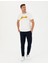 Erkek Ekru Slim Fit Tişört 50272503-VR019 5