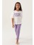 U.S. Polo Assn. Kız Çocuk Krem Pijama Takım 50290943-VR071 3