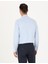 Erkek Açık Mavi Slim Fit Uzun Kollu Basic Gömlek 50277778-VR003 5