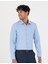 Erkek Koyu Mavi Slim Fit Uzun Kollu Gömlek 50277784-VR032 1