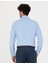 Erkek Koyu Mavi Slim Fit Uzun Kollu Gömlek 50277784-VR032 5