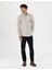 Erkek Bej Slim Fit Uzun Kollu Gömlek 50276009-VR011 4