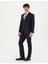 Erkek %100 Yün Lacivert Slim Fit Takım Elbise 50274246-VR033 3