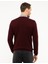 Pierre Cardin Erkek Bordo Slim Fit V Yaka Triko Kazak 50210748-VR014 4