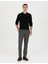 Erkek Füme Ex. Slim Fit Kumaş Pantolon 50275552-VR058 1
