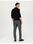 Erkek Füme Ex. Slim Fit Kumaş Pantolon 50275552-VR058 4