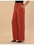 Kadın Kiremit Kupro Kumaş Loose Fit Pantolon 50273100-VR031 2