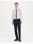 Erkek Gri Slim Fit Uzun Kollu Basic Gömlek 50277147-VR024 4