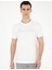 Erkek Beyaz Slim Fit Tişört 50285389-VR013 3