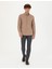 Erkek Kahverengi Regular Fit Uzun Kollu Gömlek 50274597-VR029 4