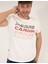 Erkek Beyaz Slim Fit Pierre Cardin Baskılı Bisiklet Yaka Tişört 50269472-VR013 1