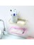 Beyaz Stil Plastk Raf Mutfak Süngeri Tutucu Raf Drenaj Sepeti Çift Vantuzlu Ev Banyo Banyo Rafları Mutfak (Yurt Dışından) 4