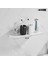 Beyaz 40CM Tarzı cm Siyah Beyaz Altın Banyo Depolama Rafı Şampuan Cosmetelves Duvara Monte Duş Rafı Ev Aksesuarları (Yurt Dışından) 1