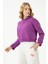 Kadın Mor Sweatshirt 50271652-VR203 5