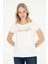 Kadın Ekru Tişört 50282894-VR019 3