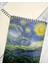 Van Gogh Yıldızlı Gece Desenli Çizim Defteri 50 Yaprak 3