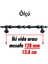 Şehzade Kulp Mobilya Mutfak Dolabı Çekmece Dolap Kulpları Kapak Kulpu Kulbu Siyah 128 mm Metal 3