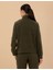 Kadın Kahverengi Regular Fit Polar Sweatshirt 50277724-VR238 5