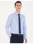 Erkek Koyu Mavi Slim Fit Uzun Kollu Basic Gömlek 50277147-VR032 3