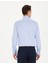 Erkek Koyu Mavi Slim Fit Uzun Kollu Basic Gömlek 50277147-VR032 5