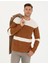 Erkek Bej Slim Fit Bisiklet Yaka Yün Karışımlı Triko Kazak 50278098-VR011 3