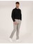 Erkek Siyah Slim Fit Oxford Gömlek 50268227-VR046 4