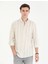 Erkek Bej Regular Fit Uzun Kollu Gömlek 50265625-VR011 1