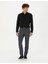 Erkek Siyah Slim Fit Uzun Kollu Gömlek 50275692-VR046 4