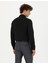 Erkek Siyah Slim Fit Uzun Kollu Gömlek 50275692-VR046 5