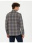 Erkek Kahverengi Regular Fit Uzun Kollu Gömlek 50274652-VR029 5