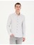 Erkek Açık Gri Slim Fit Uzun Kollu Gömlek 50274595-VR001 1