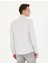 Erkek Açık Gri Slim Fit Uzun Kollu Gömlek 50274595-VR001 5