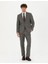 Erkek %100 Yün Füme Slim Fit Takım Elbise 50274246-VR058 1