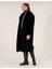 Kadın Siyah Oversize Kaban 50259463-VR046 3