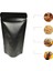 Mat Si̇yah Metali̇ze Ki̇li̇tli̇ Doypack 13X22,5+4 cm 250 gr 1000 Adet 1