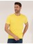Erkek Açık Sarı Slim Fit Bisiklet Yaka Triko Tişört 50268875-VR004 1